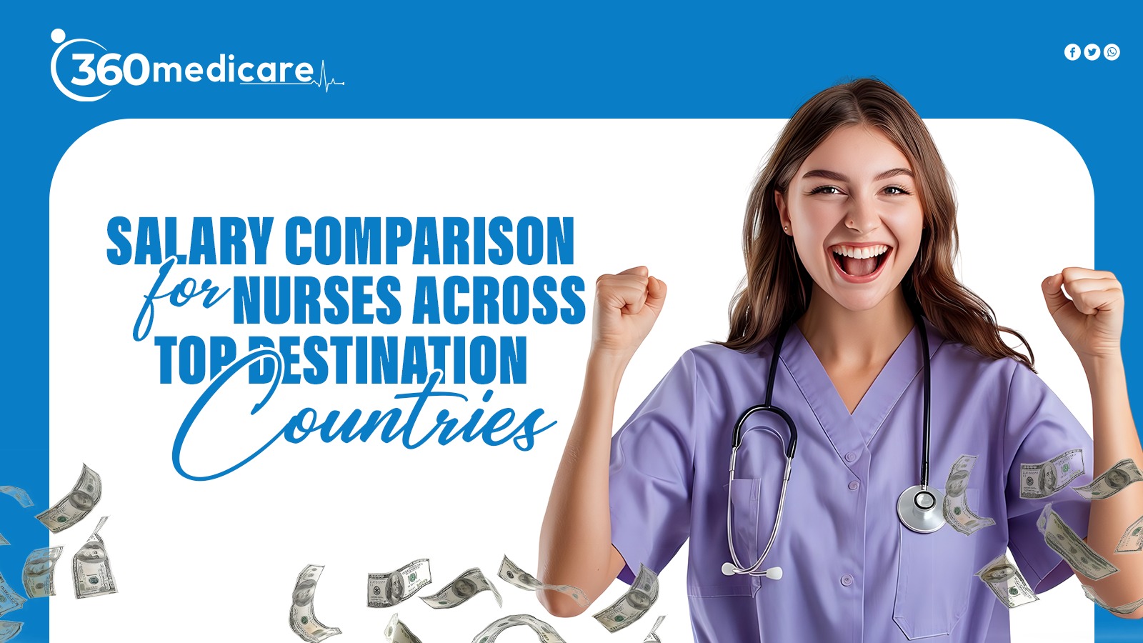 Read more about the article Salary Comparison for Nurses Across Top Destination Countries
